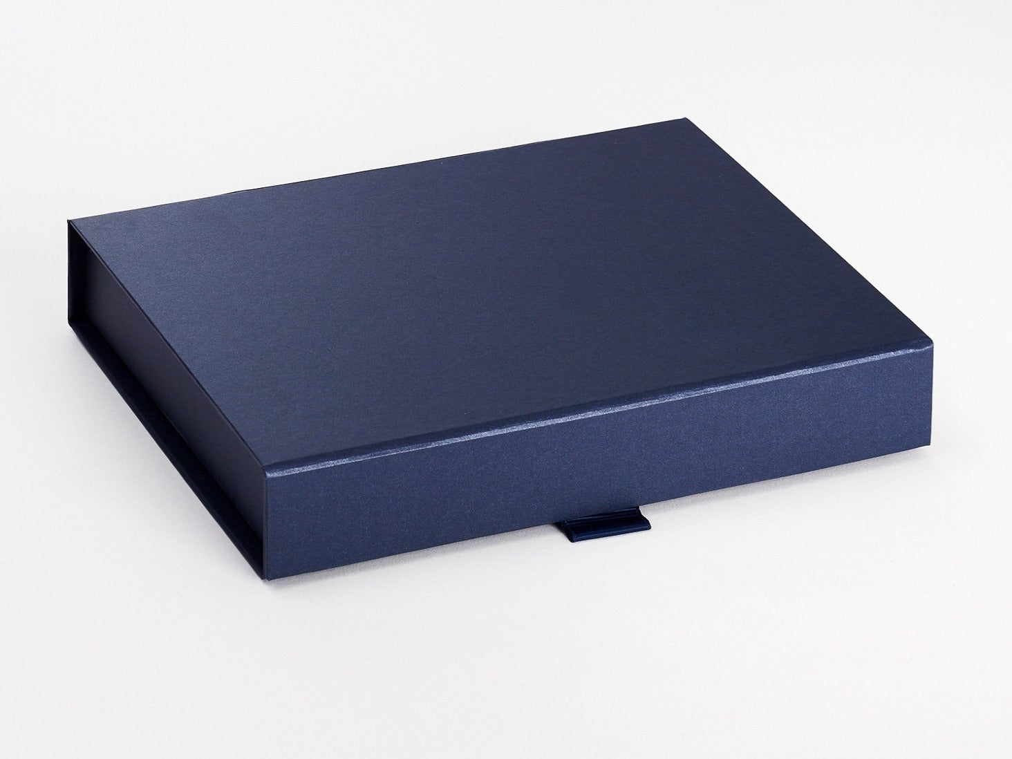 LOUIS VUITTON Gift BOX Magnetic 10.5"x 4.5"x 4" with  Envelope Card Blue Ribbon
