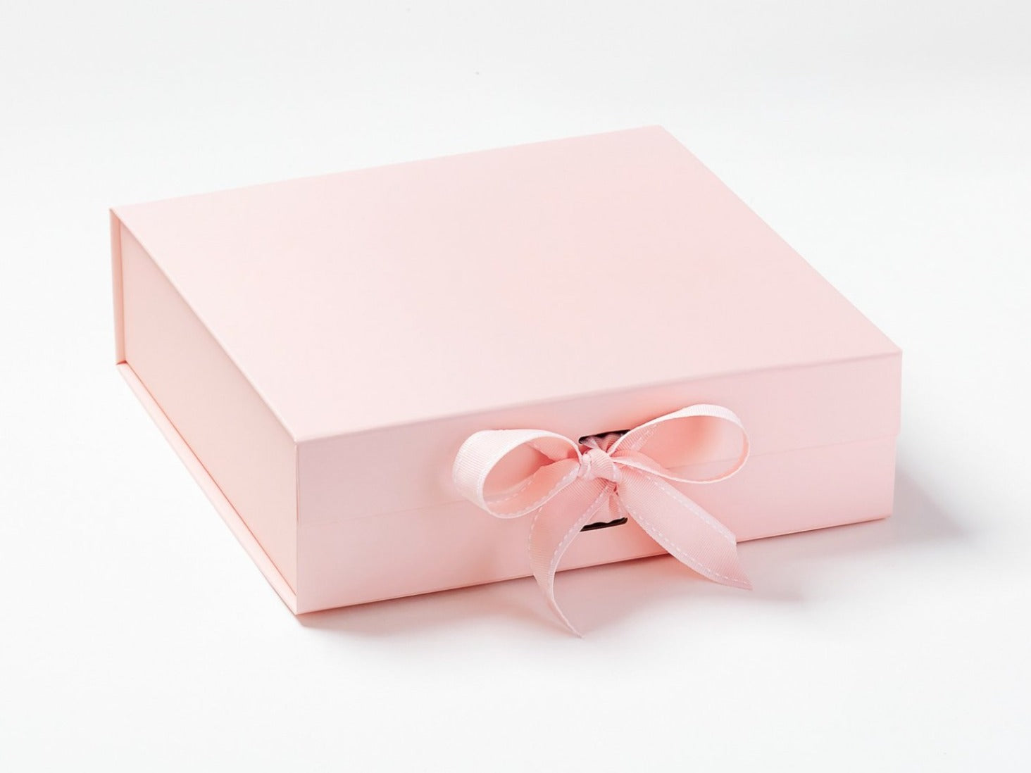 Sample Pale Pink Large Gift Box with changeable ribbon