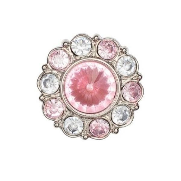 Sample Rose Quartz Heart Gemstone Gift Box Closure