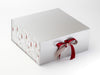 Sample Xmas Tree Modern FAB Sides® Featured on Silver Gift Box