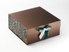 Sample Xmas Mistletoe FAB Sides® Featured on Bronze Gift Box