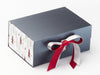 Sample Xmas Tree Modern FAB Sides® Featured on Pewter A5 Deep Gift Box