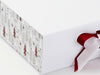 Sample Xmas Tree Modern FAB Sides® Featured on White A4 Deep Gift Box Close Up