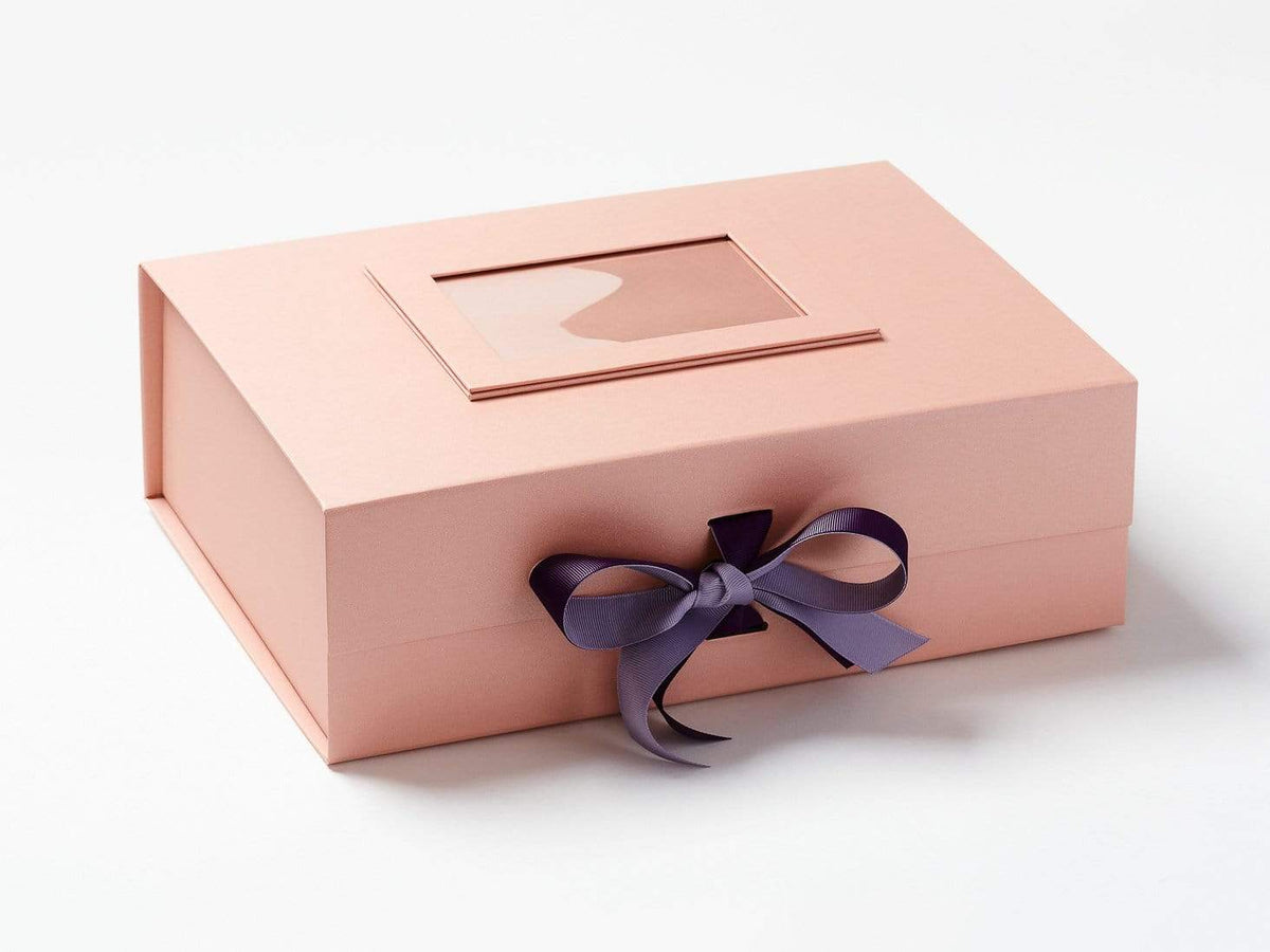 Sparkle - Baby Pink Box & Baby Pink Ribbon Present - Style 3
