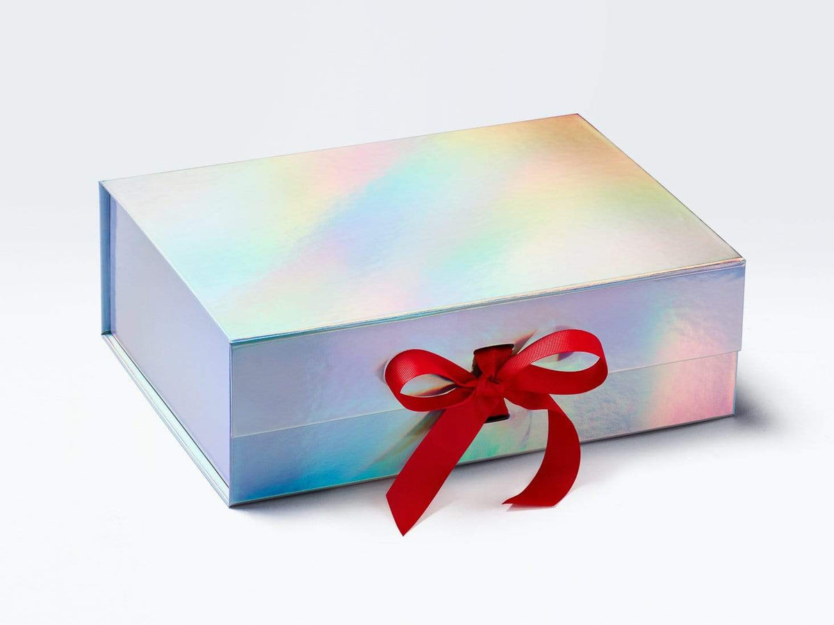 Simply Metallic in Holographic Rainbow Wrapping Paper by Simple