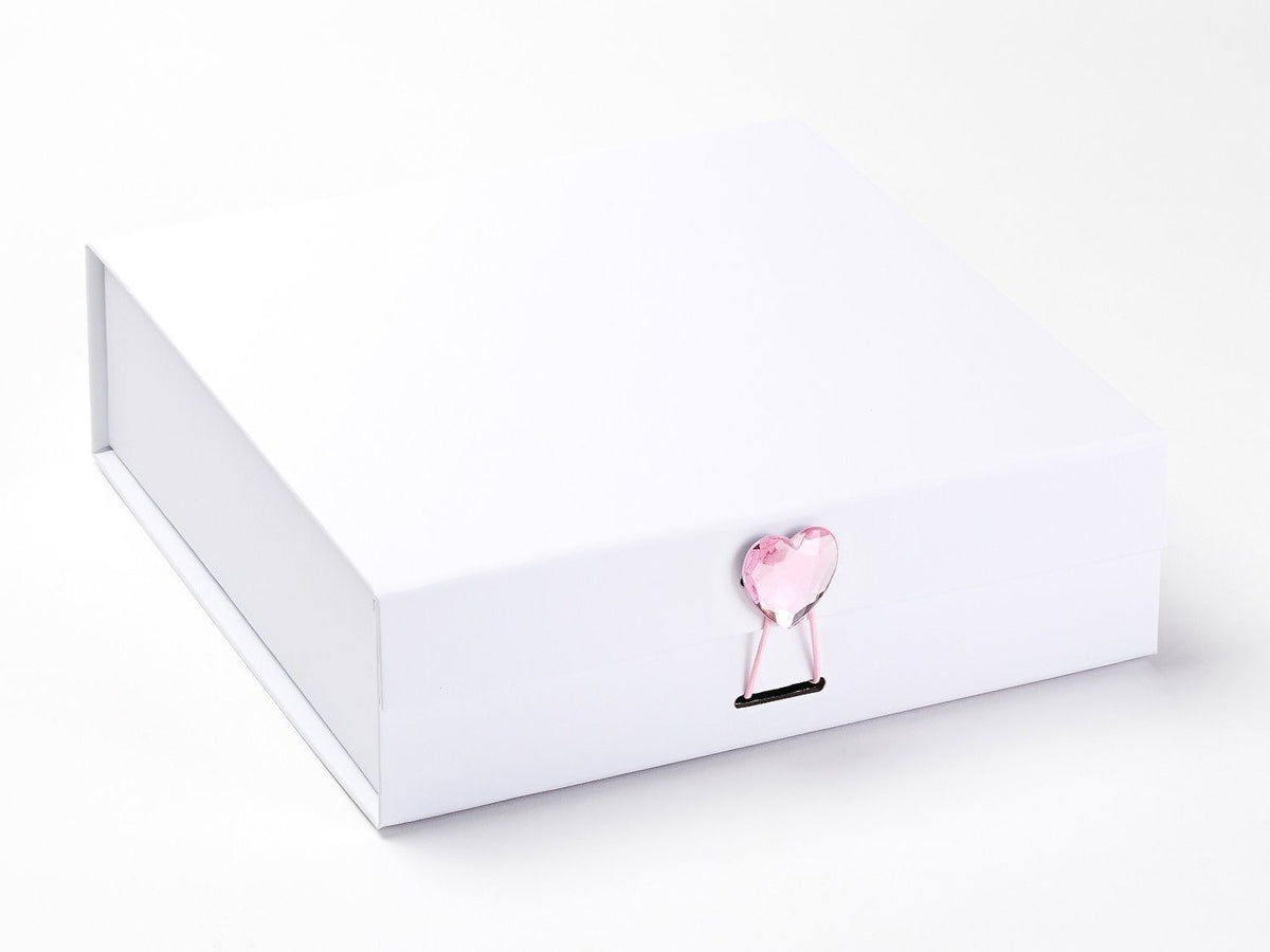 Sample Rose Gold Medium Gift Box with changeable ribbon