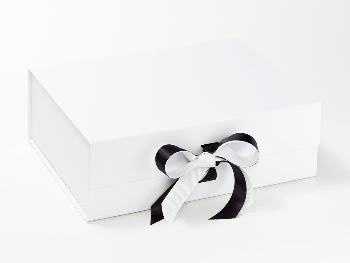 Gold Recycled Satin Ribbon Roll from Foldabox USA