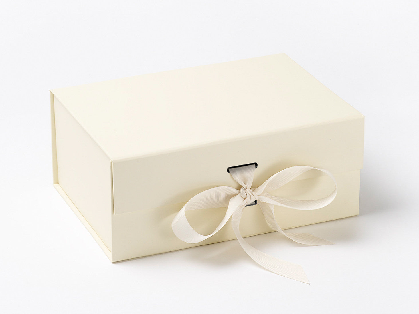 Large White Gift Box with Ribbon - 13x9.7x3.4 Inches, Magnetic Closure, All  Occasion 