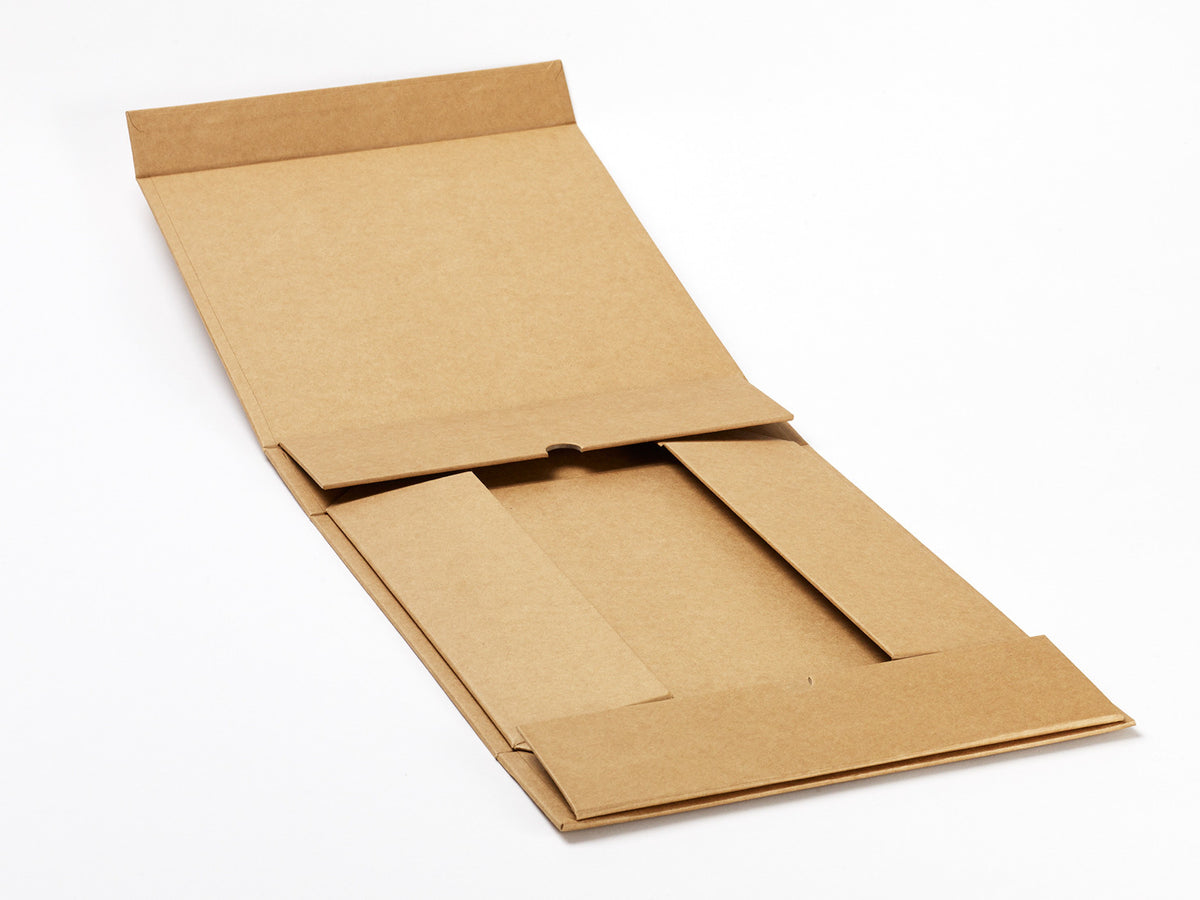 An Opened Cardboard Box. Drawing Of An Colourless Object Using