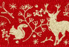 Sample Red Wildwood Recycled Festive Satin Ribbon